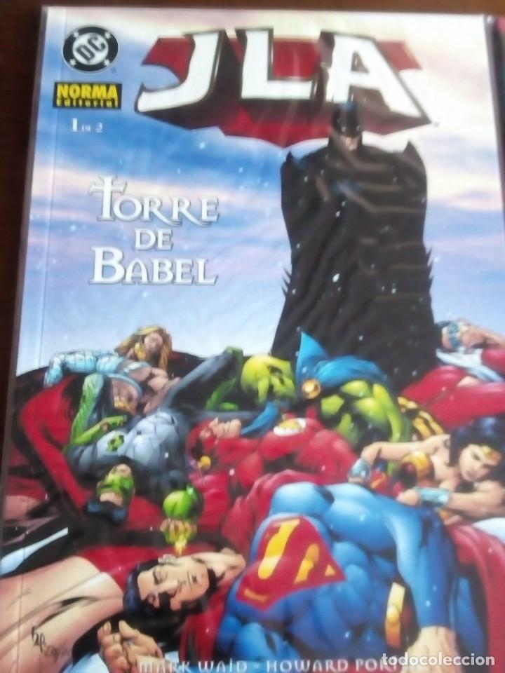 C&oacute;mics: J L A  TORRE DE BABEL SERIE DE 2 NUMEROS COMPLETA  COMO NUEVOS  L2P4 - Foto 2