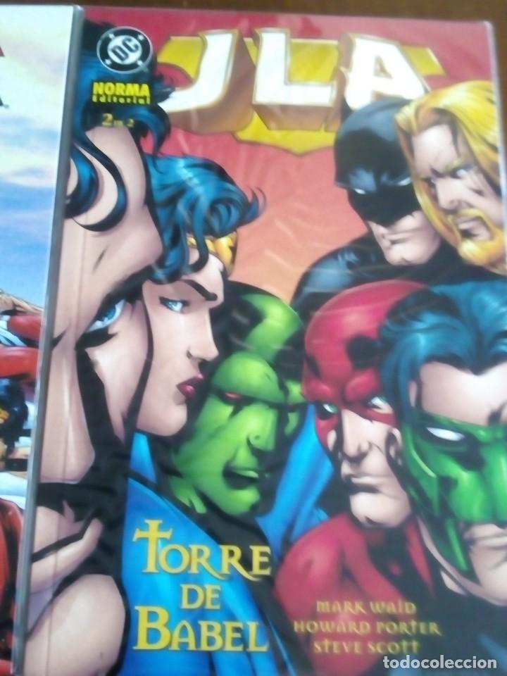 C&oacute;mics: J L A  TORRE DE BABEL SERIE DE 2 NUMEROS COMPLETA  COMO NUEVOS  L2P4 - Foto 3