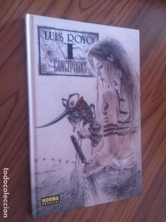 C&oacute;mics: CONCEPTIONS I. LUIS ROYO. TAPA DURA. BUEN ESTADO. - Foto 1