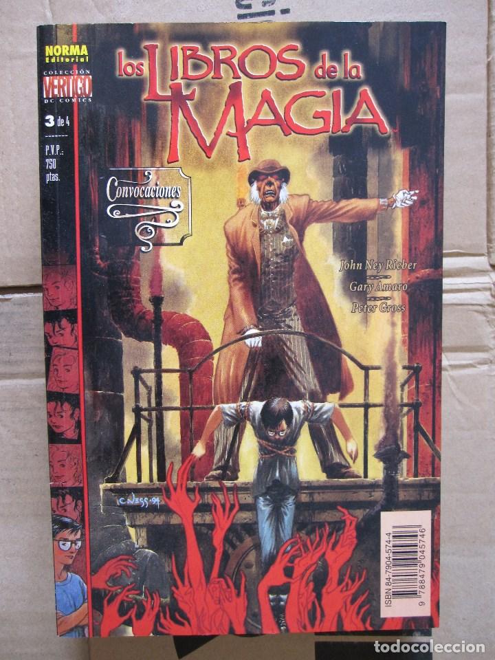 C&oacute;mics: NORMA. LOS LIBROS DE LA MAGIA N&ordm;: 2,3,4. NUEVOS. - Foto 2
