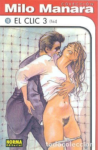 C&oacute;mics: COLECCI&Oacute;N MILO MANARA N&ordm; 18 EL CLIC 1/2 NORMA EDITORIAL - Foto 1