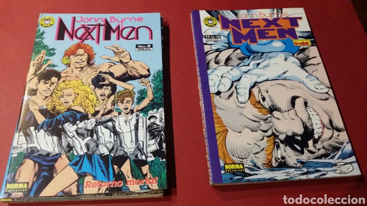 C&oacute;mics: NEXT MEN JOHN BYRNE EXCELENTE ESTADO COMPLETA NORMA EDITORIAL - Foto 1
