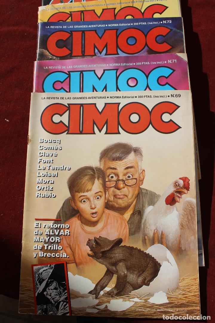 C&oacute;mics: LOTE 6 NUMEROS CIMOC, EDITORIAL NORMA. - Foto 2