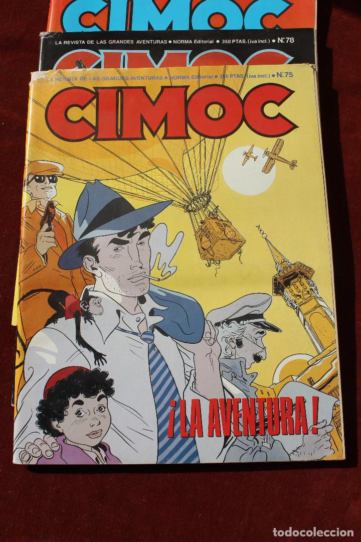 C&oacute;mics: LOTE 6 NUMEROS CIMOC, EDITORIAL NORMA. - Foto 5