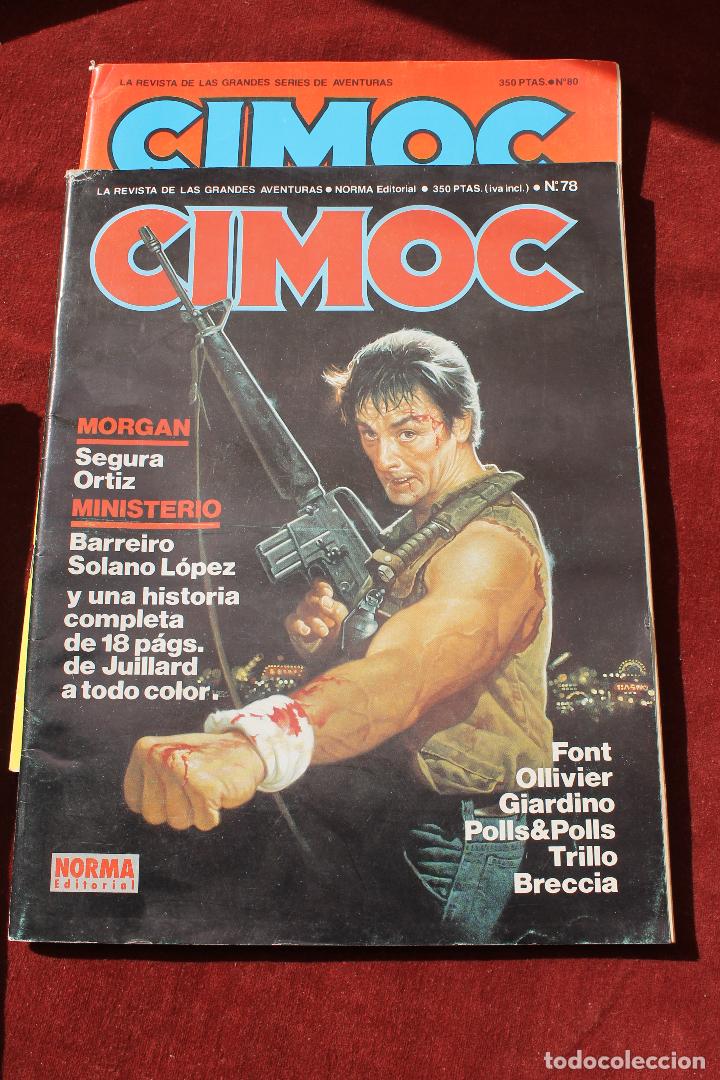 C&oacute;mics: LOTE 6 NUMEROS CIMOC, EDITORIAL NORMA. - Foto 6
