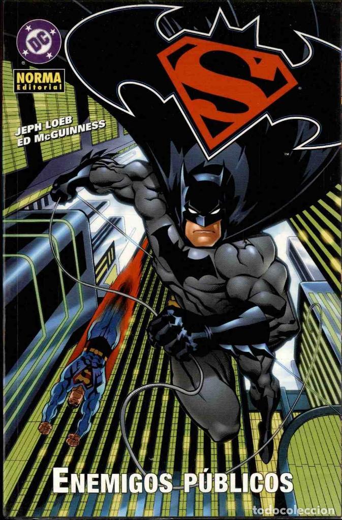 C&oacute;mics: batman/superman, enemigos p&uacute;blicos, Norma editorial - Foto 1