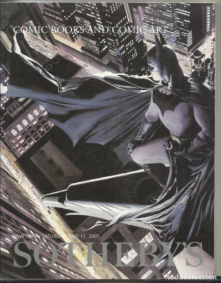 C&oacute;mics: SOTHEBYS COMIC BOOKS AND COMIC ART en ingles - Foto 1