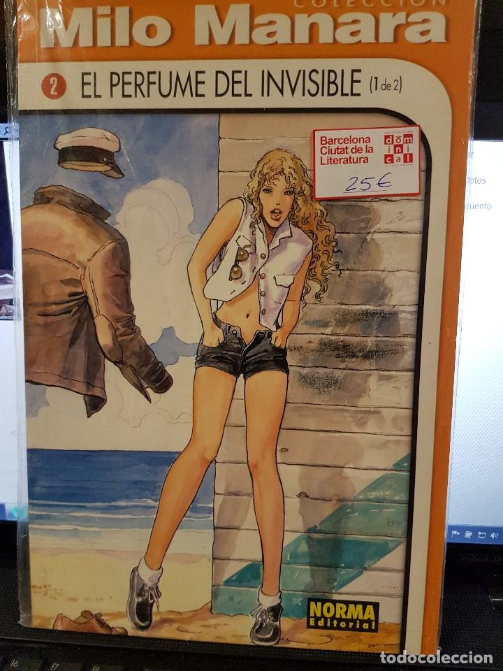 C&oacute;mics: MILO MANARA COLECCI&Oacute;N. EL PERFUME DEL INVISIBLE (2 VOLUMENES) - Foto 2