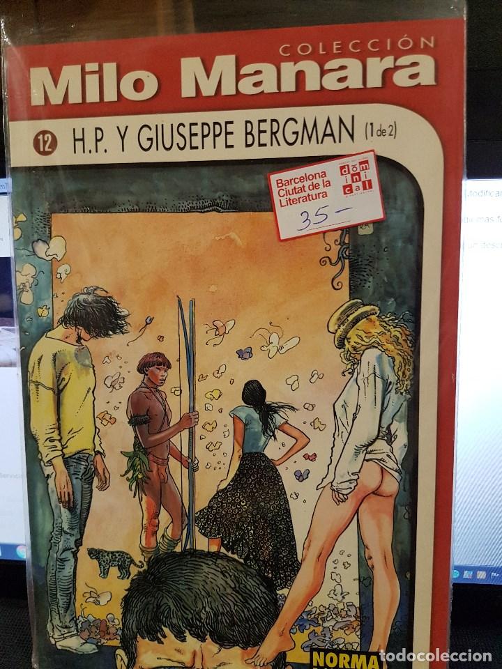 C&oacute;mics: MILO MANARA COLECCI&Oacute;N. H.P. Y GIUSEPPE BERGMAN(2 TOMOS ) - Foto 2