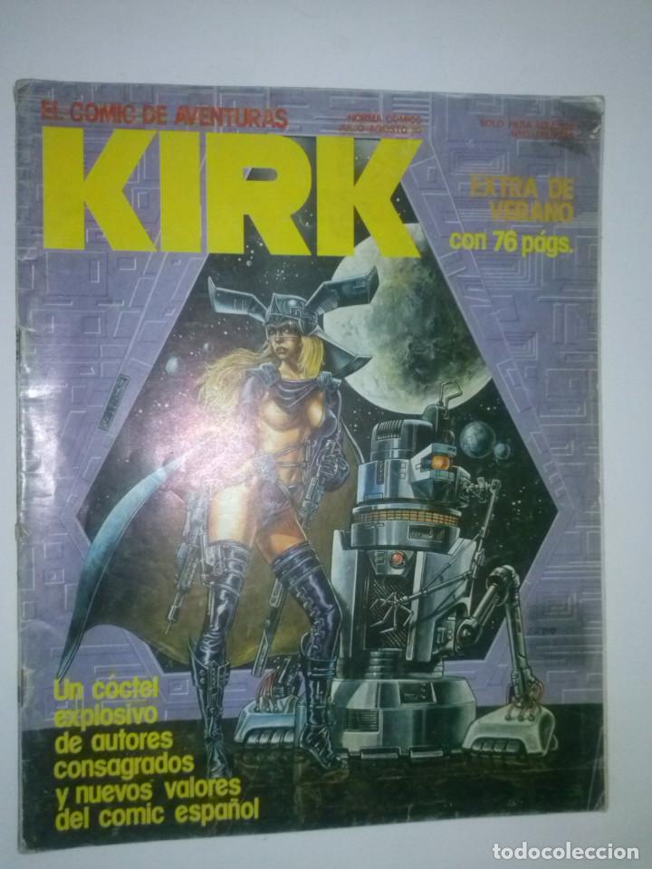 C&oacute;mics: KIRK-EL C&Oacute;MIC DE AVENTURAS-N&ordm; 13- EXTRA VERANO-1983-DICK MATENA-HUGO PRATT- JOS&Eacute; ORTIZ-BUENO-6054