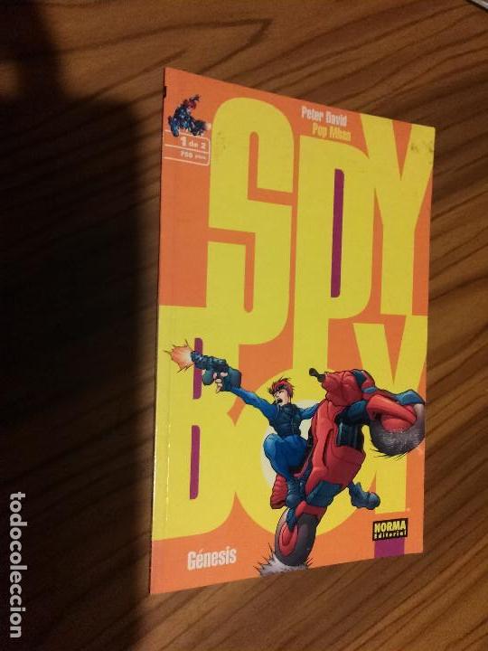 C&oacute;mics: SPY BOY. 1. GENESIS. PETER DAVID. POP MILAN. BUEN ESTADO. E3 2 - Foto 1