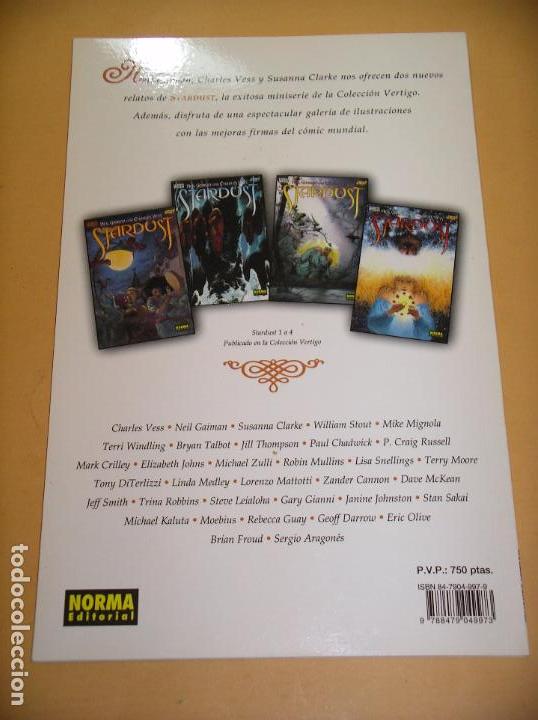 C&oacute;mics: Stardust, Lluvia de estrellas, ed. Norma, a&ntilde;o 1999 - Foto 2