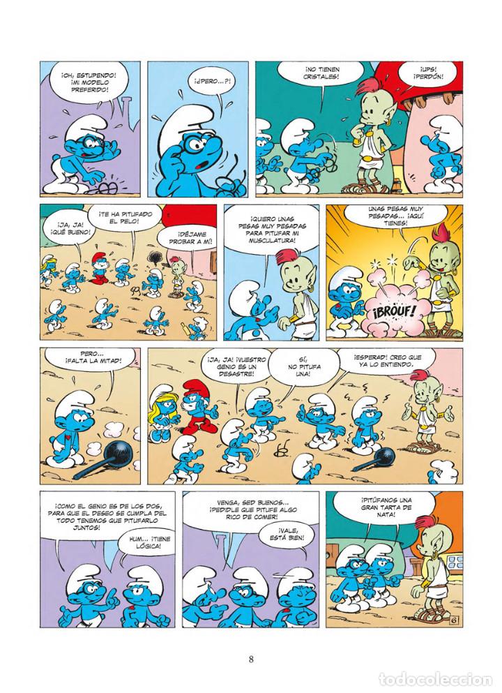 C&oacute;mics: C&oacute;mics. LOS PITUFOS 35. LOS PITUFOS Y EL MEDIO GENIO - Estudio Peyo (Carton&eacute;) - Foto 7