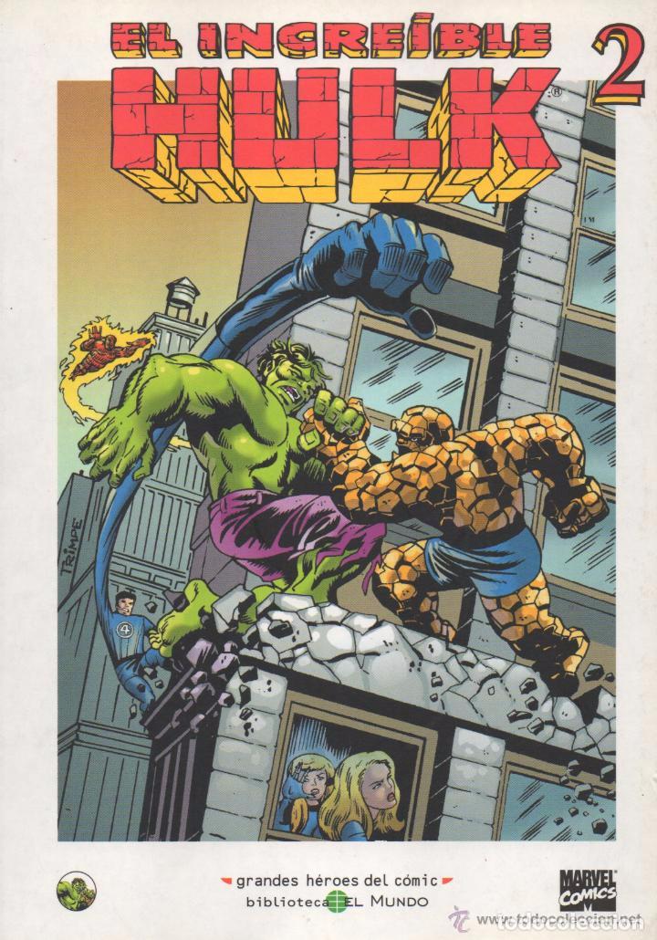 C&oacute;mics: EL INCREIBLE HULK --BIBLIOTECA EL MUNDO COMLETA 3 NUMEROS -MARVEL- - Foto 1