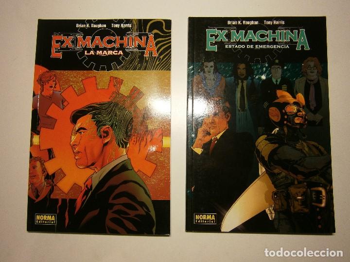 C&oacute;mics: EX MACHINA TOMOS 1 Y 2. NORMA EDITORIAL 2006 - Foto 1