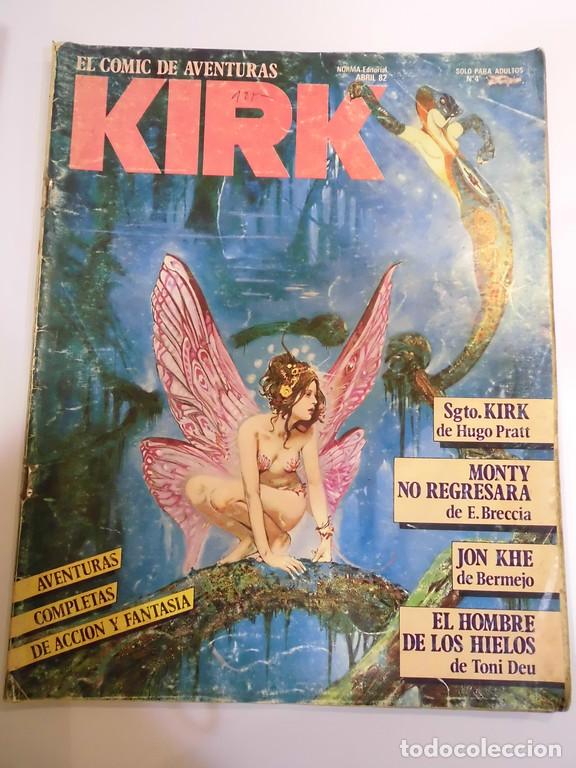 C&oacute;mics: KIRK NUM 4 - EL COMIC DE AVENTURAS - NORMA EDIT.- 1982 - Foto 1