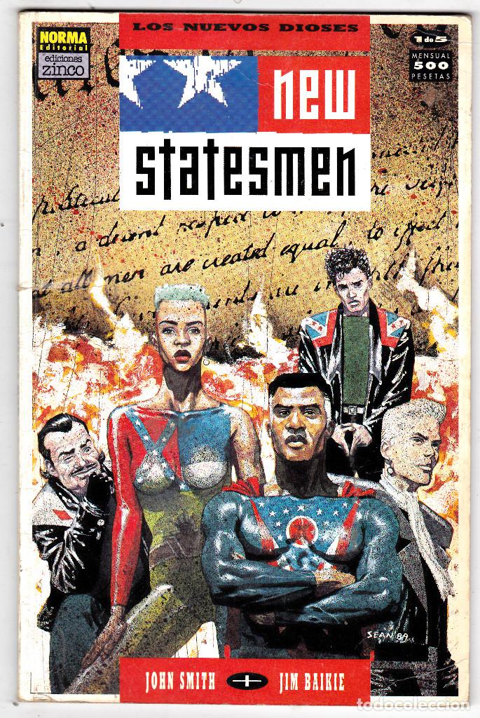 C&oacute;mics: NEW STATESMEN N&ordm; 1 JOHN SMITH - KIM BAIKIE - Foto 1
