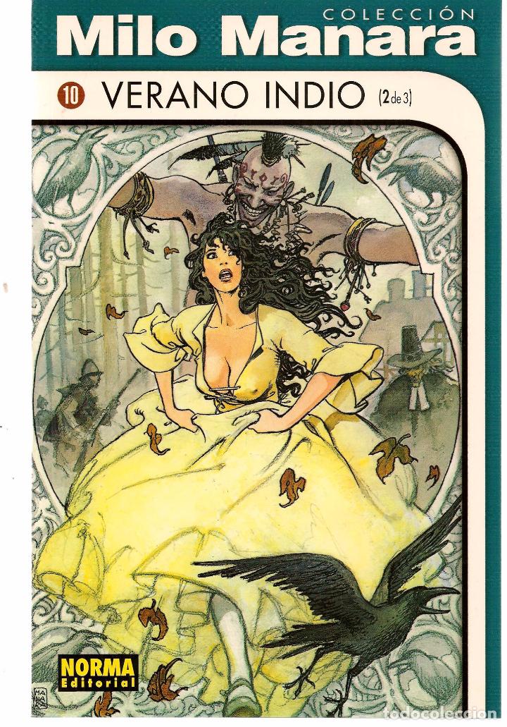C&oacute;mics: MILO MANARA. N&ordm; 10. VERANO INDIO. (2 DE 3). NORMA (C/A3) - Foto 1