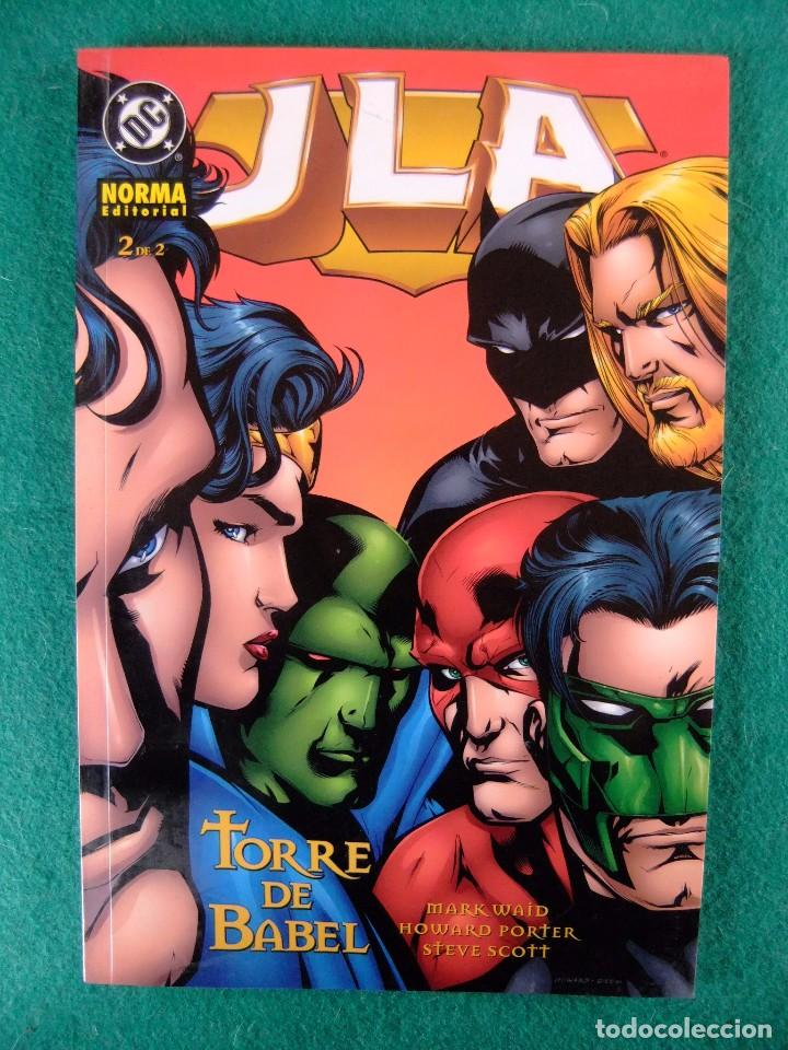 C&oacute;mics: J L A TORRE DE BABEL 2 DE 2 NORMA EDITORIAL - Foto 1