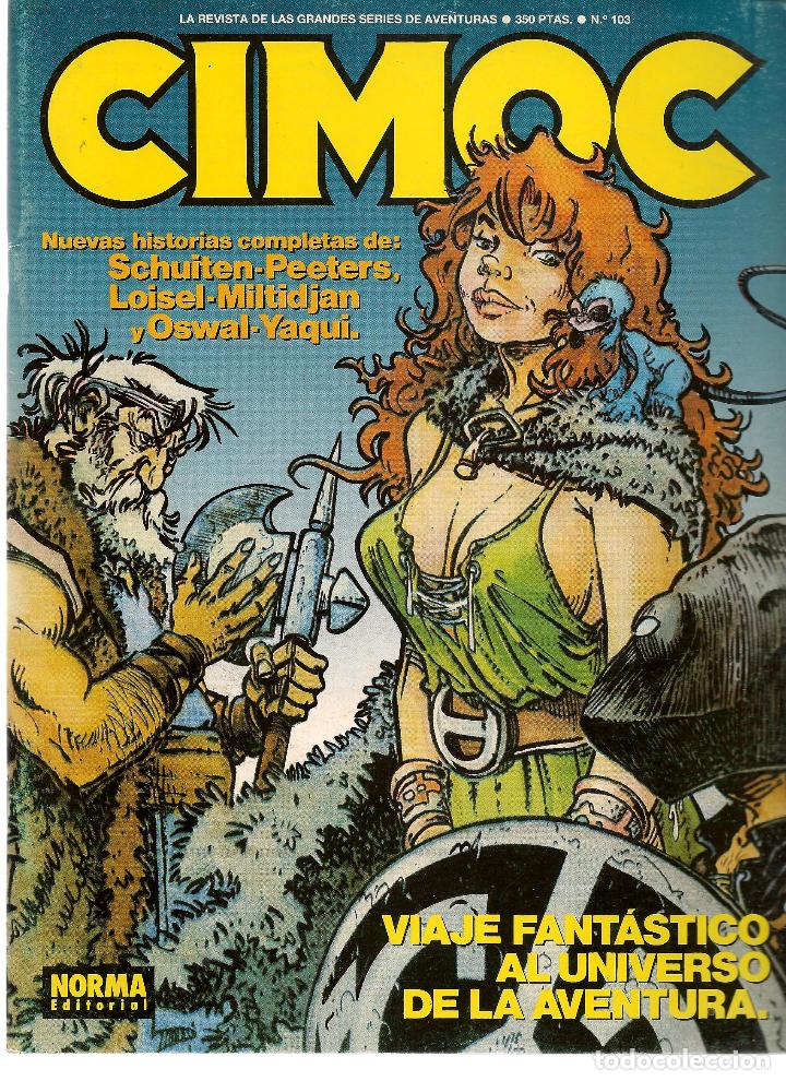 C&oacute;mics: CIMOC. N&ordm; 103. NORMA. (P/B4) - Foto 1