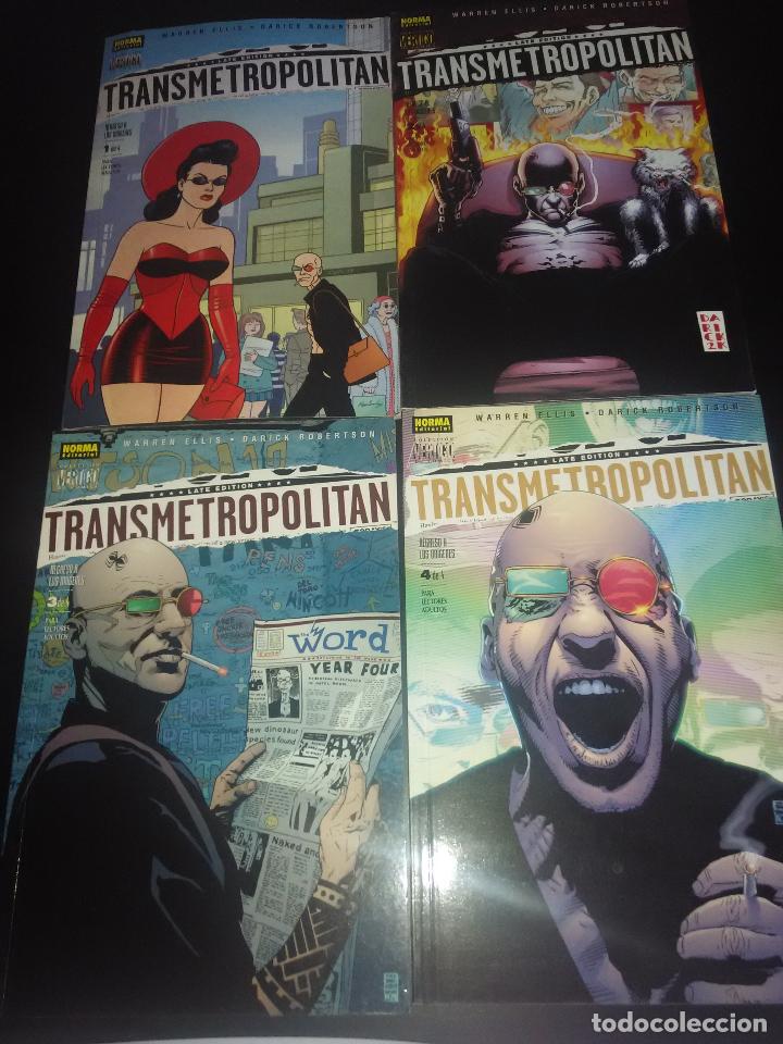 C&oacute;mics: COMICS TRANSMETROPOLITAN - REGRESO A LOS OR&Iacute;GENES - COLECCI&Oacute;N COMPLETA 4 N&Uacute;MEROS - Foto 1
