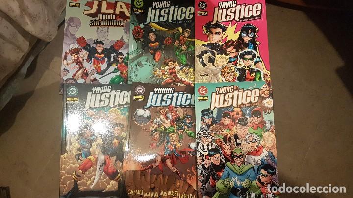 C&oacute;mics: YOUNG JUSTICE (OBRA COMPLETA 6 TOMOS) - NORMA - Foto 1