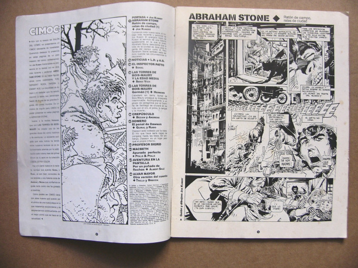 C&oacute;mics: Comic Cimoc n&ordm; 124 5 Historias completas - Editorial Norma 1991 - Foto 2