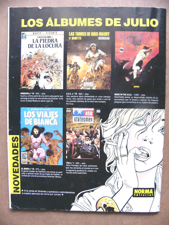 C&oacute;mics: Comic Cimoc n&ordm; 124 5 Historias completas - Editorial Norma 1991 - Foto 4