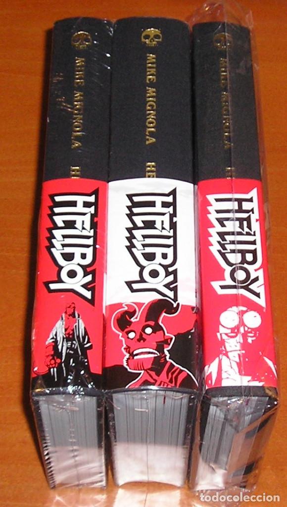 C&oacute;mics: HELLBOY. EDICI&Oacute;N INTEGRAL Completa 3 Vol&uacute;menes NORMA EDITORIAL - Foto 2