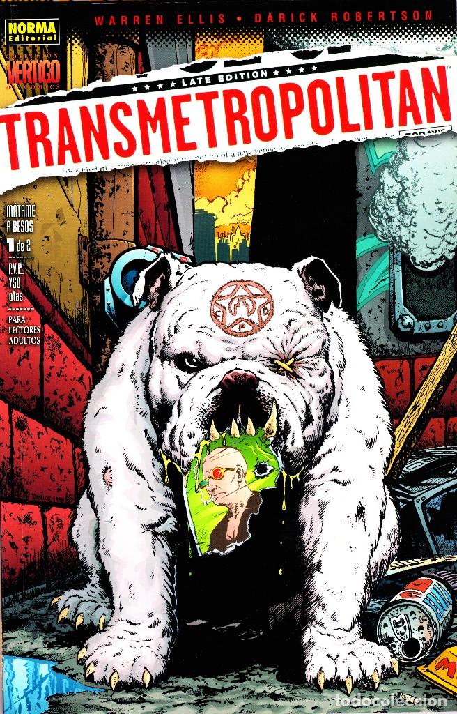C&oacute;mics: TRANSMETROPOLITAN: MATAME A BESOS 1 Y 2 DE 2. VERTIGO - NORMA - Foto 1