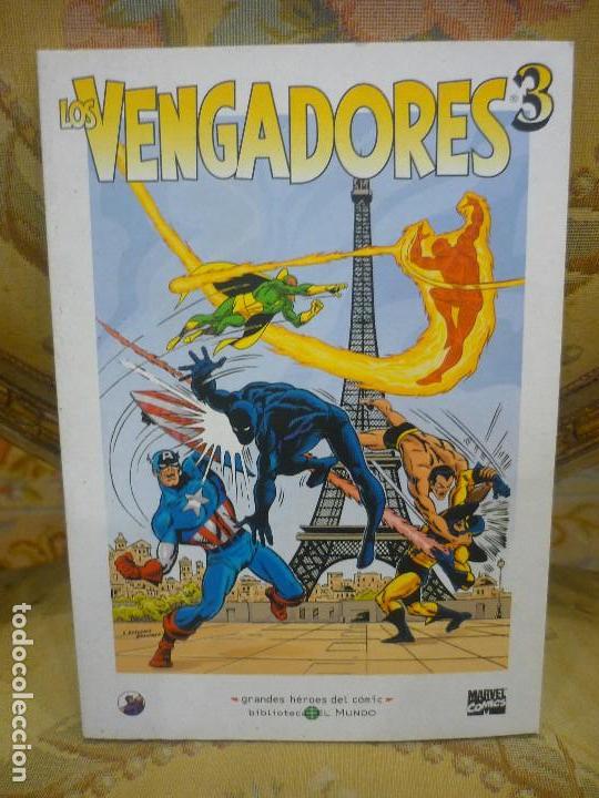 C&oacute;mics: GRANDES H&Eacute;ROES DEL COMIC N&ordm; 40: LOS VENGADORES 3. - Foto 1