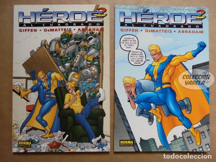 C&oacute;mics: H&eacute;roe al cuadrado 1 a 2 - Giffen y DeMatteis - Norma - Foto 1