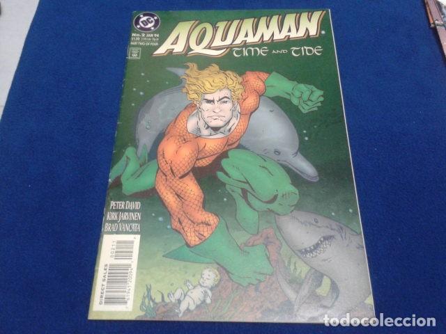 C&oacute;mics: COMICS EDICIONES ZINCO DC ( AQUAMAN TIME AND TIDE ) 1994 USA N&ordm; 2 - Foto 1