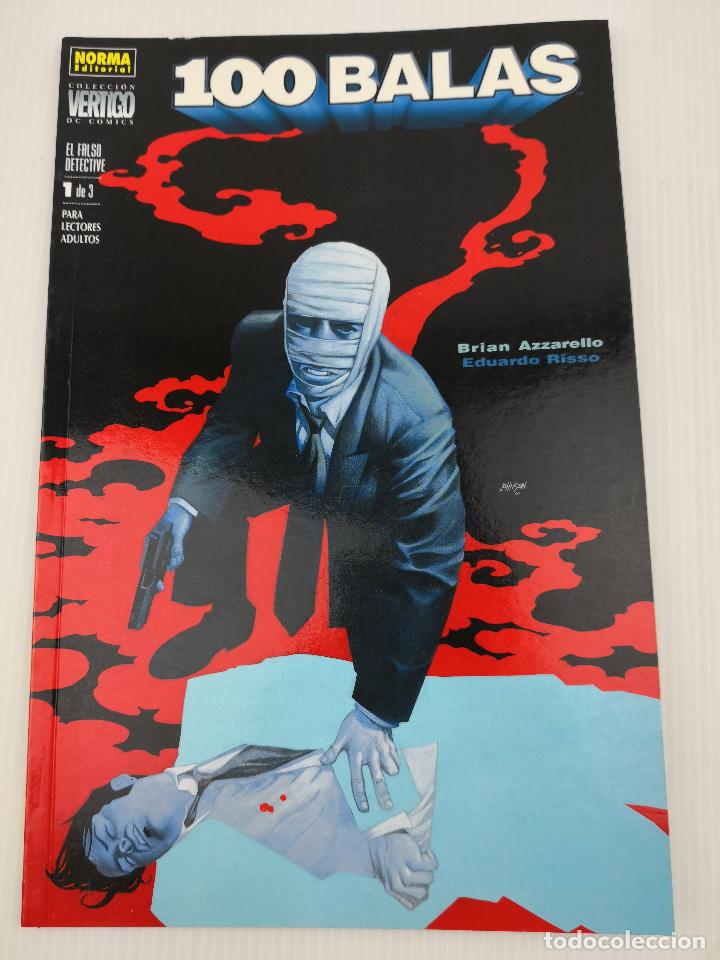 C&oacute;mics: Colecci&oacute;n Vertigo DC Comics 100 balas El falso detective 1 de 3 - Foto 1