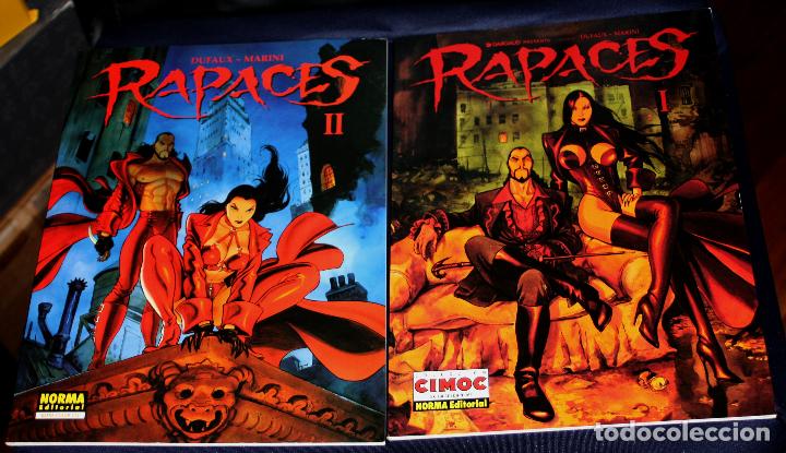 C&oacute;mics: RAPACES  TOMOS N&ordm; 01 +02  (DUFAUX Y MARINI).NUEVOS - Foto 1