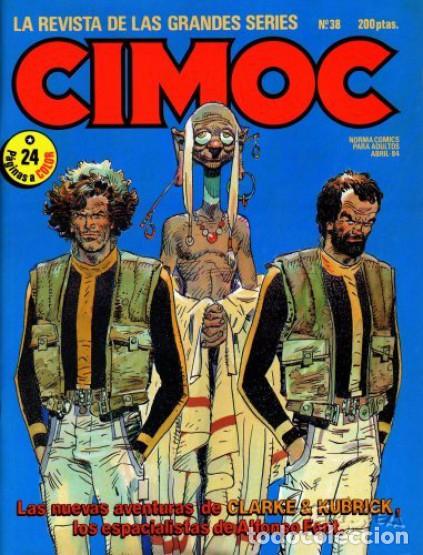 C&oacute;mics: COMIC E05 CIMOC #38 LA REVISTA DE LAS GRANDES SERIES - NORMA COMICS - Foto 1