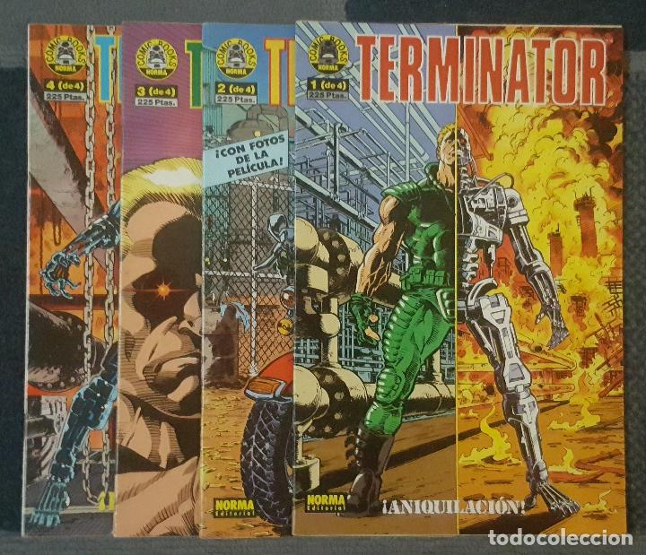 C&oacute;mics: Terminator #1-4 (Norma, 1991) -completa- - Foto 2
