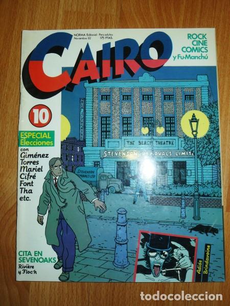 C&oacute;mics: CAIRO. N&Uacute;M. 10 ; Noviembre 82 - Foto 1