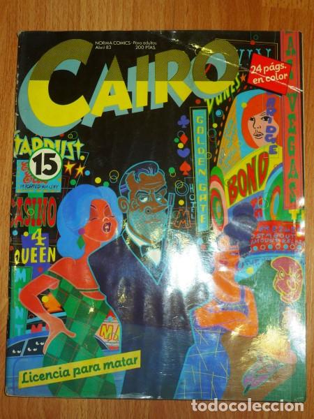 C&oacute;mics: CAIRO. N&Uacute;M. 15 ; Abril 83 - Foto 1