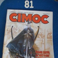 Cómics: COMIC CIMOC Nº 81. Lote 124596135