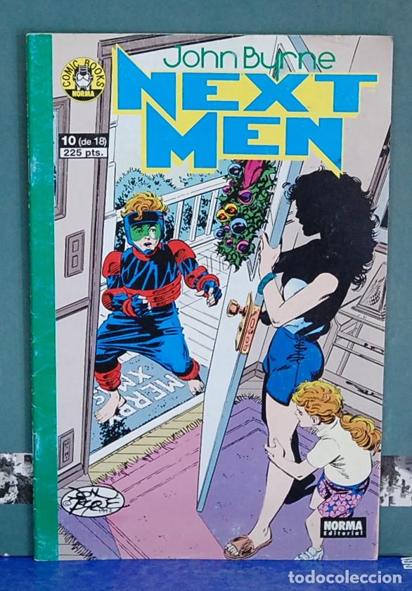 C&oacute;mics: Next men, num. 10 de 18. John Byrne. Norma a&ntilde;o 1994 - Foto 1