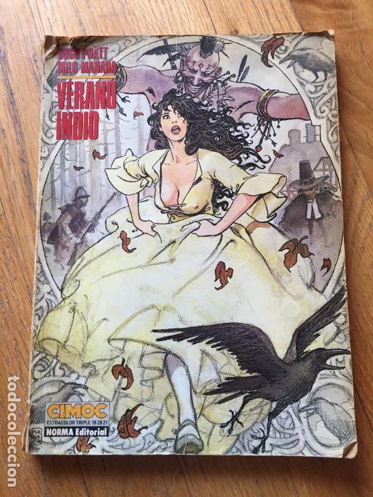 C&oacute;mics: VERANO INDIO, Hugo Pratt, Milo Manara - Foto 1