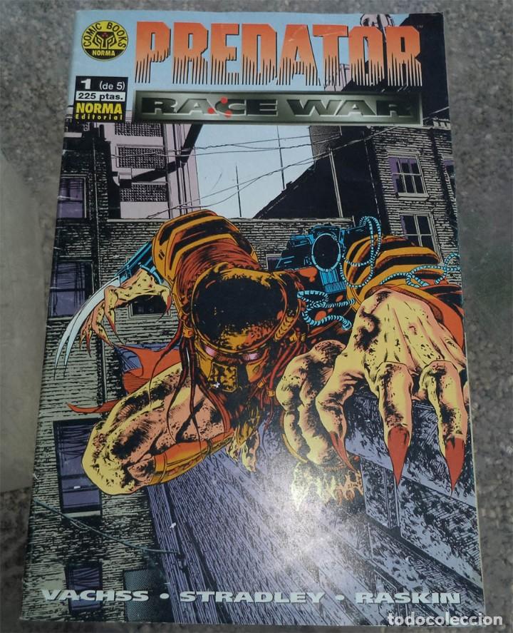C&oacute;mics: PREDATOR RACE RACE WAR Ed. NORMA 1995 N.&ordm; 1 DE 5 - Foto 1