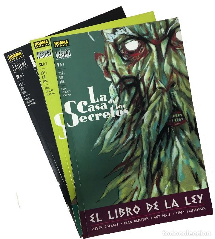C&oacute;mics: La casa de los secretos. El libro de la Ley. 3/3 - Foto 1