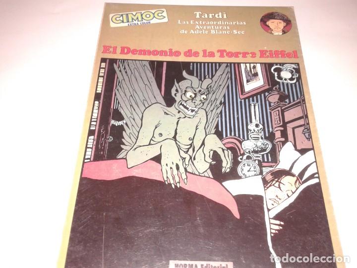 C&oacute;mics: EL DEMONIO DE LA TORRE EIFFEL, CIMOC EXTRA COLOR, NORMA EDITORIAL, T - Foto 1