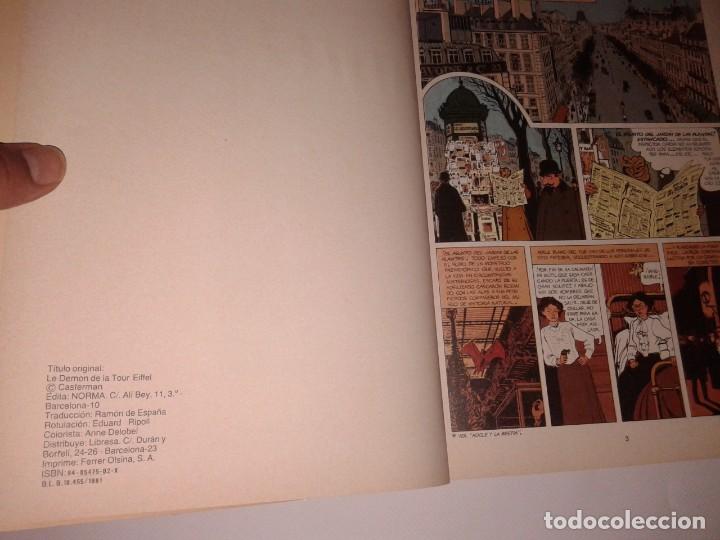 C&oacute;mics: EL DEMONIO DE LA TORRE EIFFEL, CIMOC EXTRA COLOR, NORMA EDITORIAL, T - Foto 2