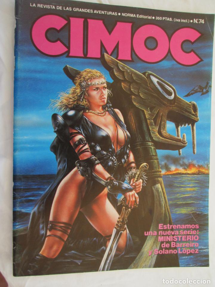 CIMOC REVISTA Nº 74 NORMA EDITORIAL (Tebeos y Comics - Norma - Cimoc)