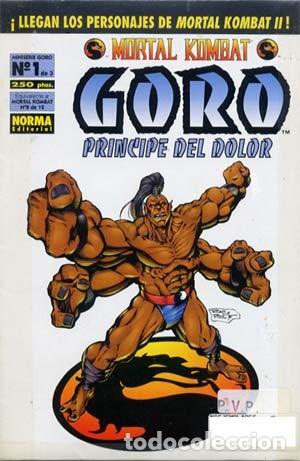 C&oacute;mics: GORO PRINCIPE DEL DOLOR - ED. NORMA - COLECCION COMPLETA DE 3 NUMEROS - Foto 1