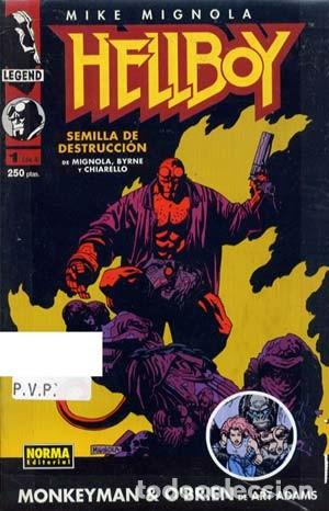 C&oacute;mics: HELLBOY - ED. NORMA - COLECCION COMPLETA DE 4 NUMEROS - Foto 1