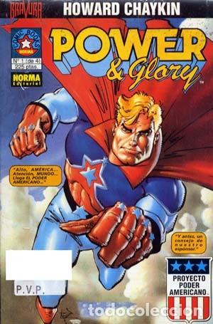 C&oacute;mics: POWER & GLORY - ED. NORMA - COLECCION COMPLETA DE 4 NUMEROS - Foto 1
